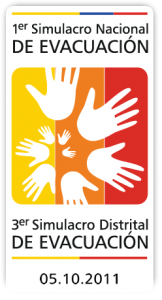 Logo ufficiale del Simulacro Nacional de Evacuación