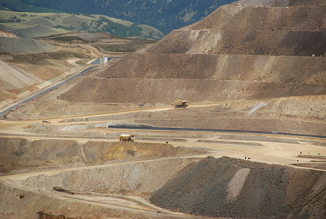Miniera Yanacocha, a Cajamarca, Perú