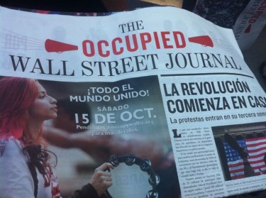 Occupied Wall Street Journal in Spanish