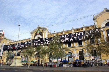 Специално 2011 "Студентско движение". Снимка от Museo de Arte Callejero (Flickr, CC BY-NC-SA 2.0), 25-ти септември 2011