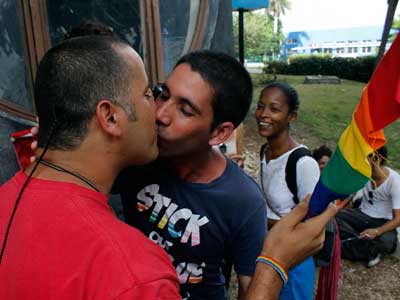 Besada por la Diversidad y la Igualdad en La Habana, Cuba. (Foto: Cortesía de Jorge Luis Baños)
