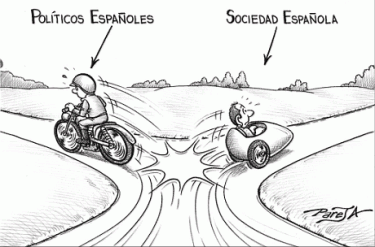Sociedad y políticos en España