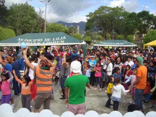 Evento cultural en Loja, Ecuador