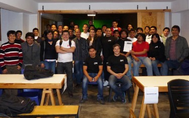 Equipos, colaboradores y staff de DAL2012 en Perú