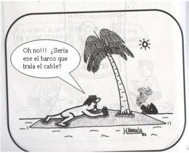 Pubblicato nel blog La Joven Cuba partendo dalle caricature di Gerardo Hernández Nordelo