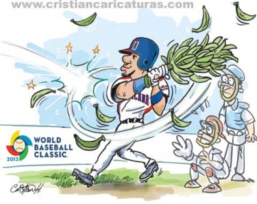 Cristian Hernández. Dominicanos en el Clásico Mundial de Beisbol. 