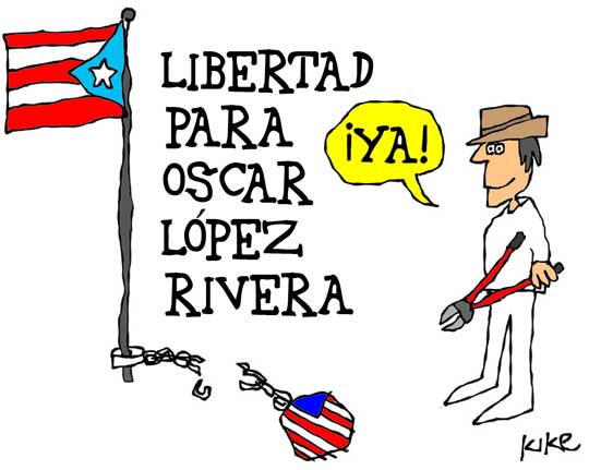 Caricatura por Kike Estrada.
