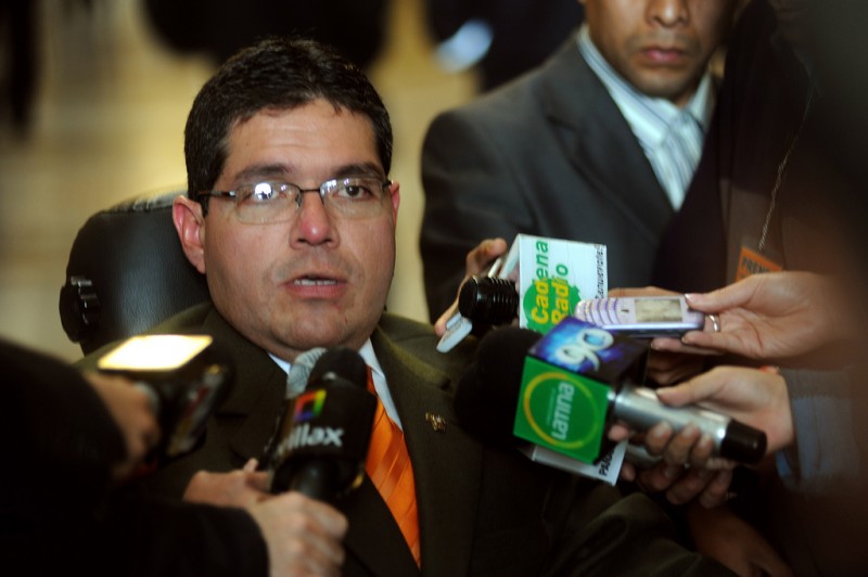 Michael Urtecho, foto de Congreso de la República del Perú en Flickr, bajo licencia Creative Commons (CC BY 2.0) 