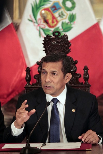Presidente Ollanta Humala. Foto de Presidencia de Perú en Flickr (CC BY-NC-SA 2.0)