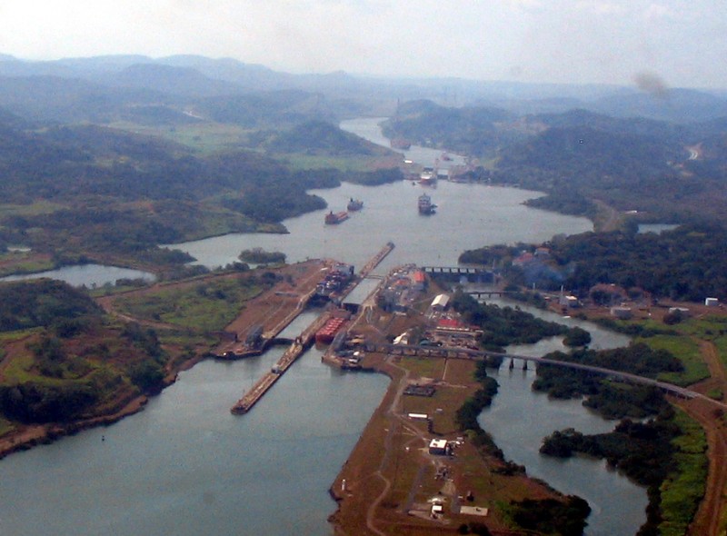 Panama Canal.  Photo shared on Flickr by dsasso, under license from Creative Commons(CC BY-SA 2.0)