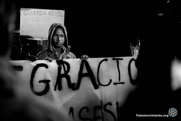 Immagine di Fotomovimiento scattata alla protesta di Barcelona 