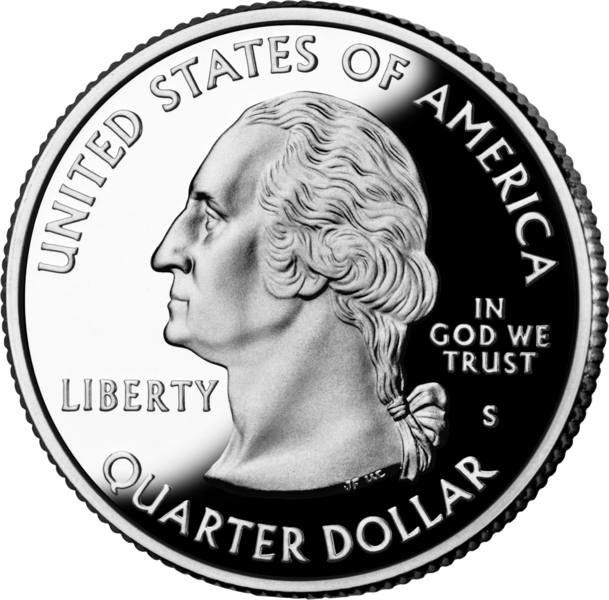 Un cuarto de dólar estadounidense, o peseta, como se le llama en Puerto Rico. La expresión "Se pusieron los huevos a peseta" se utiliza a menudo para decir que el costo de vida encareció repentinamente.