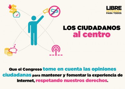 "Los Ciudadanos Al Centro". Tomado del kit de prensa del sitio http://internetparatodos.mx