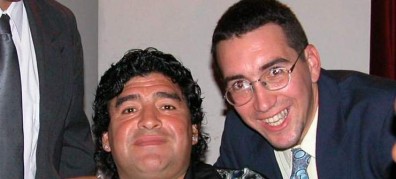 Charly Morales e Diego Armando Maradona (Per gentile concessione di Charly Morales)