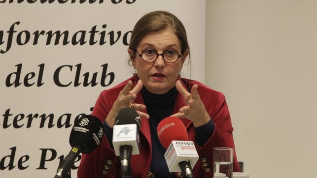 Mónica Oriol, la polémica presidenta del Círculo de Empresarios. Foto de Eldiario.es, con licencia CC BY-SA 3.0
