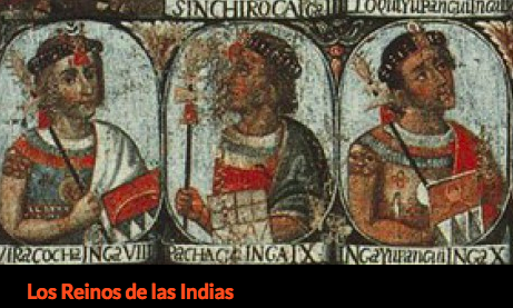 Captura de pantalla del blog Los Reinos de las Indias.