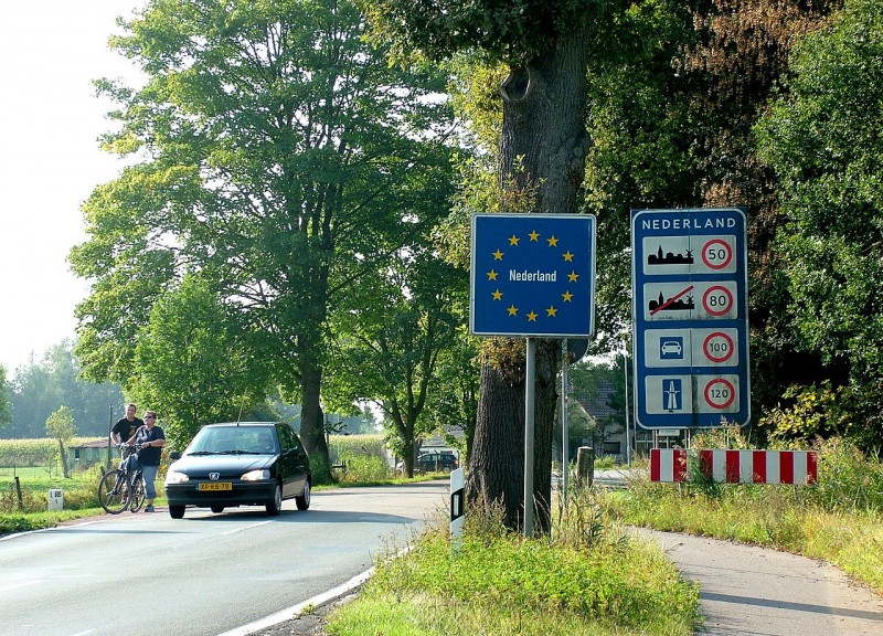 Frontera entre Alemania y Holanda