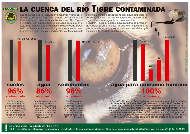 Contaminación Río Tigre