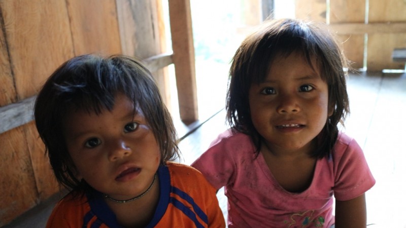 Niños de la comunidad. Imagen usada con autorización del proyecto.