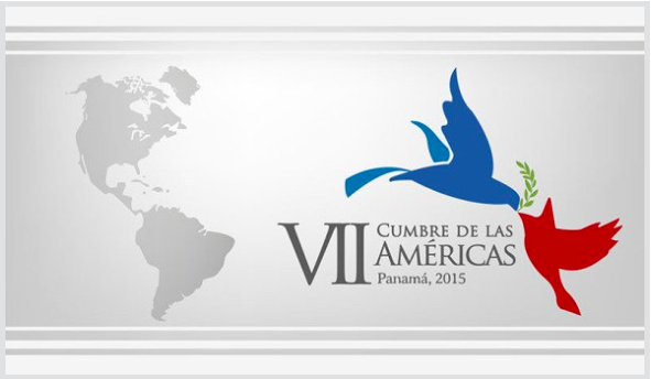 Logo de la VII Cumbre de las Américas, a celebrarse entre el 10 y el 11 de abril en Panamá.
