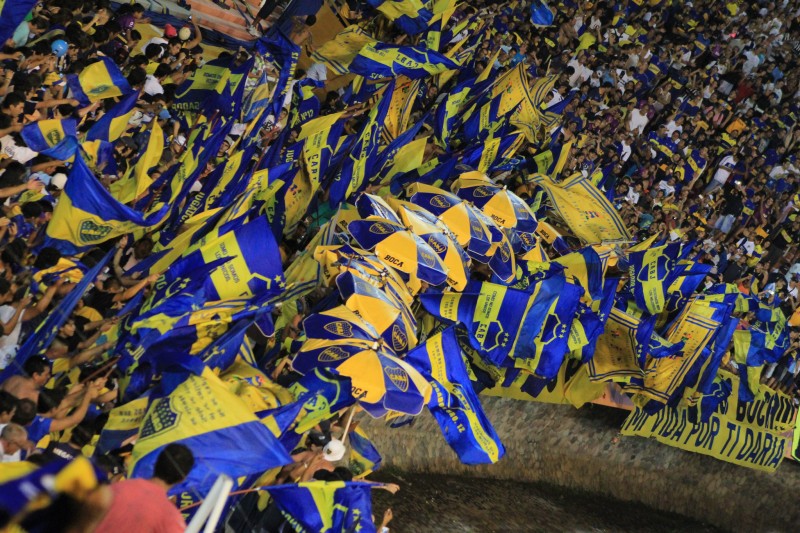 Imagen de encuentro Boca Juniors versus River Plata en Mendoza año 2013 de Usuario Rogerio Tomaz Jr. (CC BY-NC 2.0)
