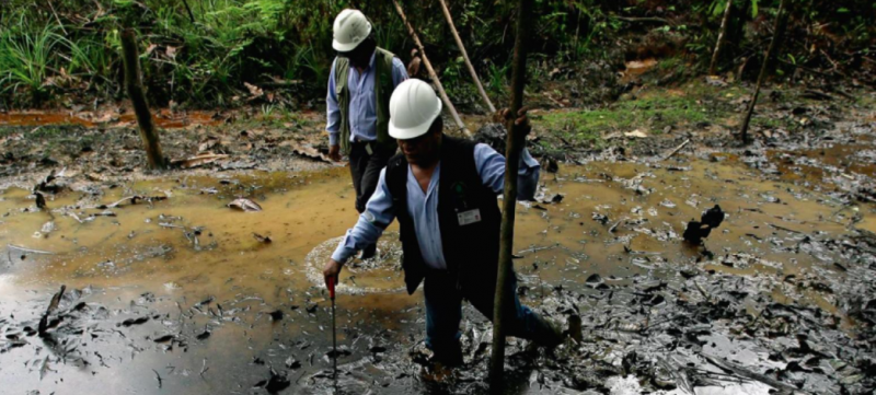Impacto de la actividad petrolera de Pluspetrol en la comunidad de José Olaya, ubicada en la provincia del Datem de Marañón, Loreto. Foto: Julio Angulo - La República